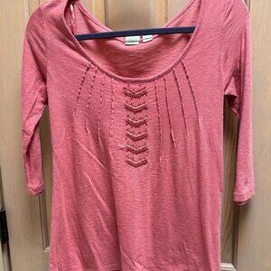Coral Anthropologie Women's Top - Sz XS